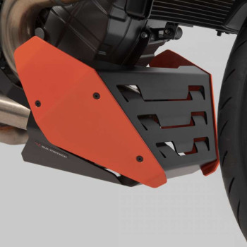 Sabot moteur SW-Motech Orange/Noir KTM 1290 Super Duke R (MSS.04.915.10000)