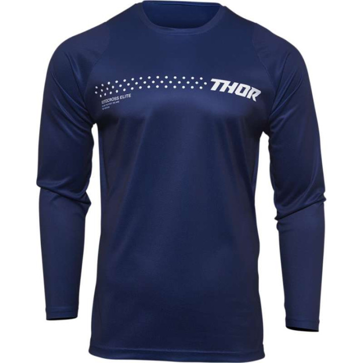 Maillot moto cross Thor SECTOR MINIMAL 2022 NAVY Maillot moto cross Thor SECTOR MINIMAL 2022 NAVY