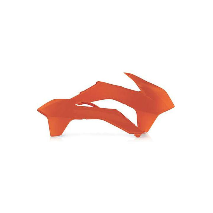 Acerbis KTM EXC125 orange radiator fins (0016871.010)