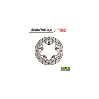 NG motorcycle brake disc (ref. 1052)