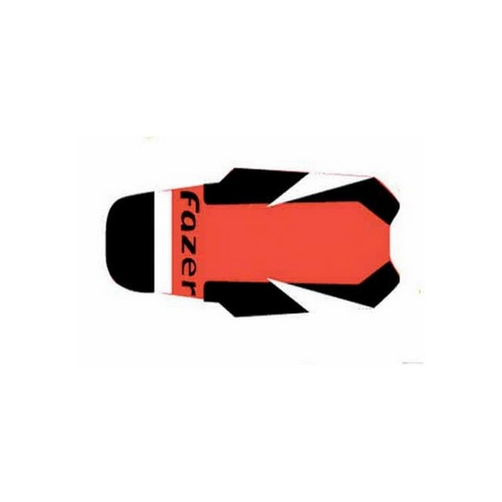 Saddle cover Bagster (2101I) Red/Black/White/Black Letters Yamaha FZS FAZER 600 01