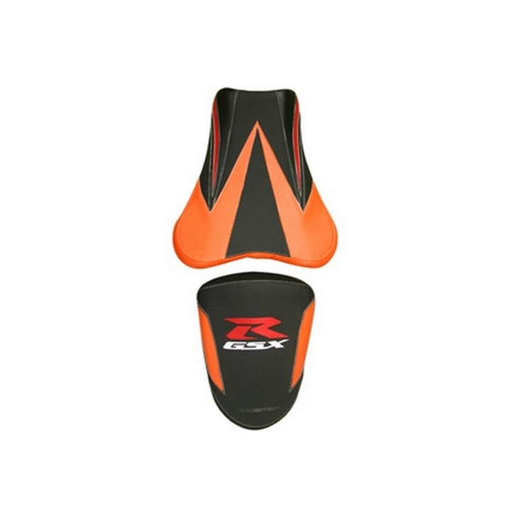 Saddle cover Bagster (2185D) Orange/Black/Carbone/Red Letters Suzuki GSX1000R 07