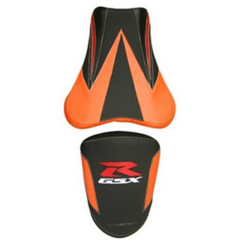 Housse de selle Bagster (2185D) Orange/Noir/Carbone/Lettres Rouges Suzuki GSX1000R 07