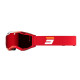 Masque moto cross Shot IRIS 2.0 FUSION RED GLOSSY
