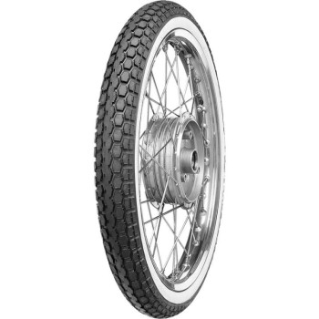 Continental KKS 10 RF WW 2.50-19 45J whitewall front/rear tire