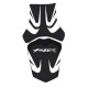 Housse de selle Bagster (2174K) Blanc/Noir/Lettres Blanches Yamaha FZ1 FAZER 10-11