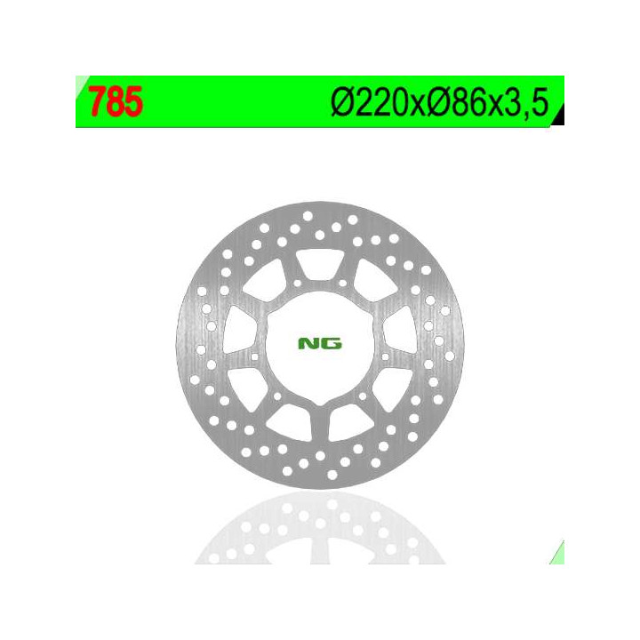 Brake disc NG Yamaha TW125