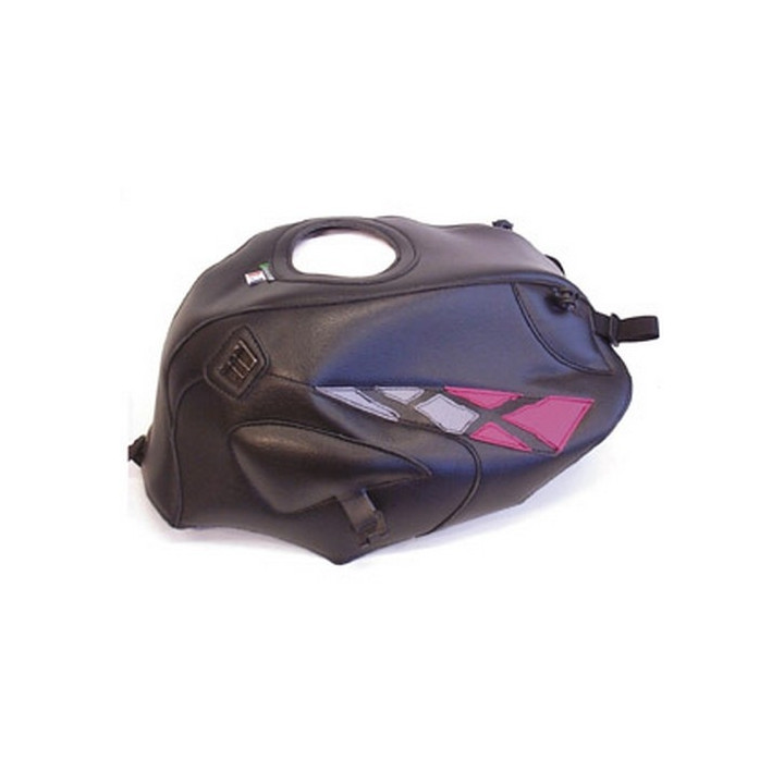 Bagster tank mat black/deco fuchsia/steel (1276B) Honda CB500/CB500 S