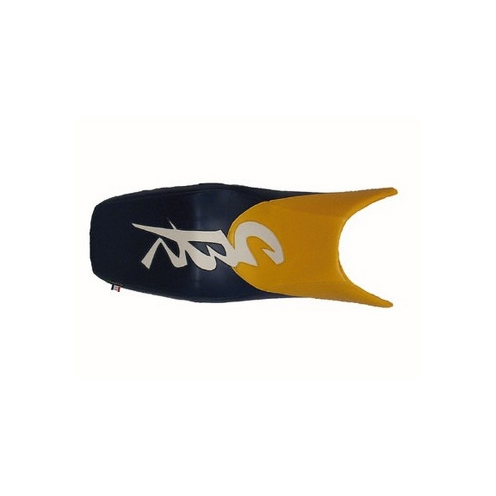 Housse de selle Bagster (2110C) Jaune/Canard/Lettres Blanches Honda CBR600/CBR 600 F 99
