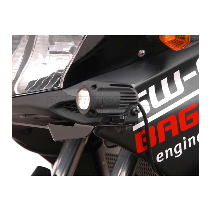 Kit de montage feux SW-Motech HAWK Kawasaki KLV 1000 Suzuki DL600/1000 V STROM