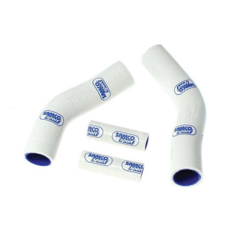 Kit 2 durites de radiateur SAMCO blanc Kawasaki ER-6 N/F