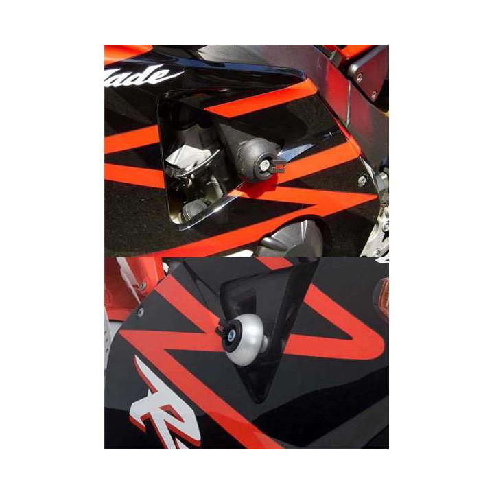 Kit fixation Crash Pad LSL Honda CBR900RR 00-04