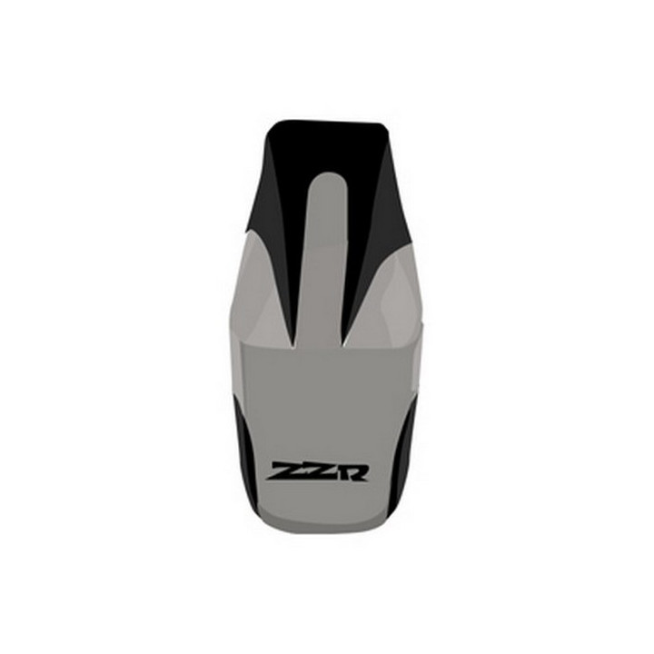 Housse de selle Bagster (2024Y) Gris Clair/Anthracite/Noir/Lettres Noires Kawasaki ZZR600 05