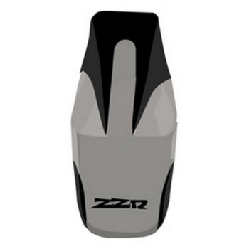 Housse de selle Bagster (2024Y) Gris Clair/Anthracite/Noir/Lettres Noires Kawasaki ZZR600 05 Housse de selle Bagster (2024Y) Gris Clair/Anthracite/Noir/Lettres Noires Kawasaki ZZR600 05