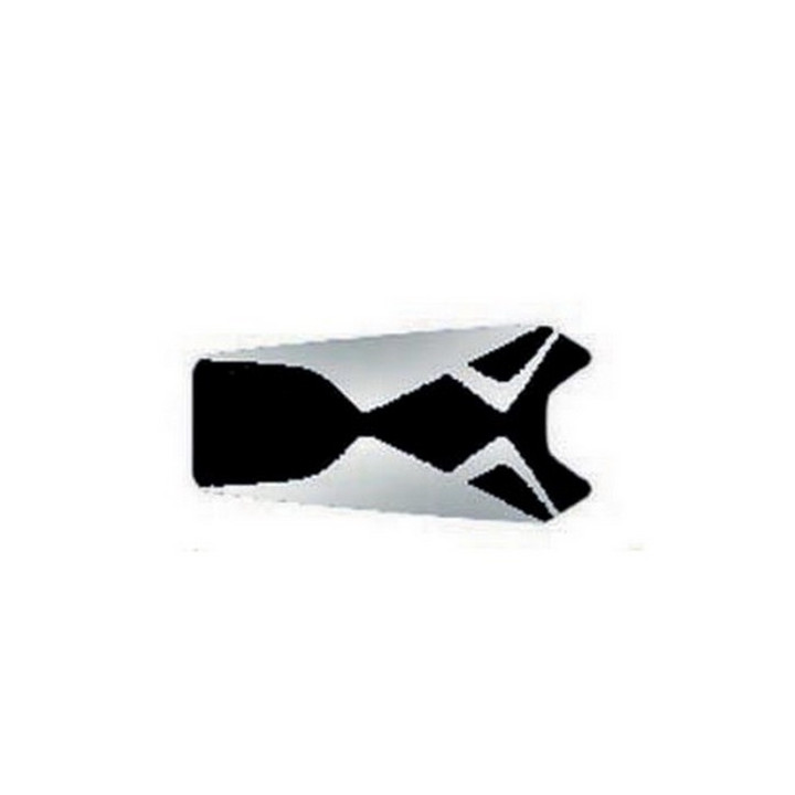Housse de selle Bagster (2116F) Argent/Noir/Lettres Noires Honda TRANSALP 650 01-03