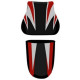 Housse de selle Bagster (2151I) Noir/Blanc/Rouge Suzuki GSX600R 05