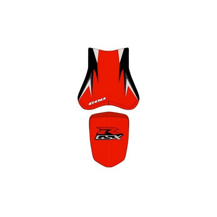 Housse de selle Bagster (2201E) Persico/Noir/Gris Suzuki GSX600R 08
