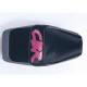 Saddle cover Bagster (2003L) Black/Anthracite/Letters Fushia Honda CBR600 92-94