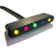 Boitier 5 leds Motogadget MOTOSIGN MINI Noir