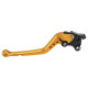 Clutch lever PSR CLICK'N ROLL LONG Gold Suzuki BANDIT/HAYABUSA