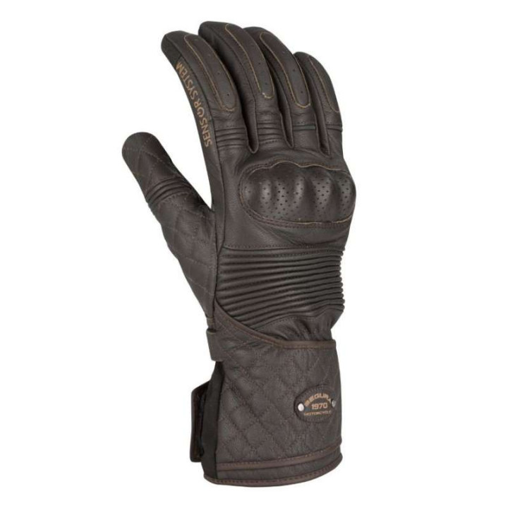 Gants moto Segura GONZALES MARRON