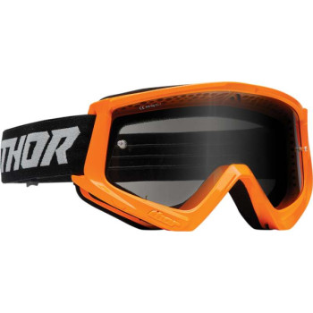 Masque moto cross Thor COMBAT RACER SAND FLO ORANGE/GRAY