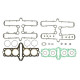 Pochette joints haut-moteur Athena P400250600652 Kawasaki 650Z