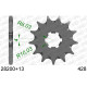 Pignon anti-boue AFAM 13 teeth not 428 type 28200 Suzuki RM 85