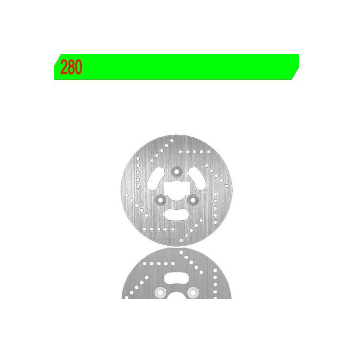 Disque de frein avant gauche NG 280 UE125 01-02