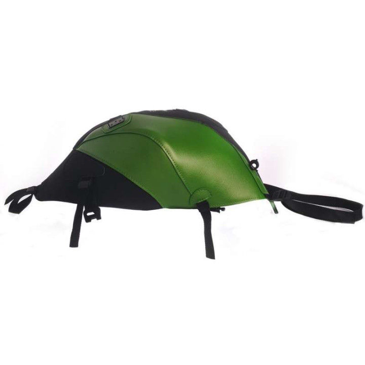 Bagster matte black/pearl green tank mat (1649I) Kawasaki Z800