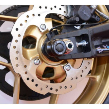 R&amp-G swingarm pins (CR0081BK) Zero DSR (14.4 kW)
