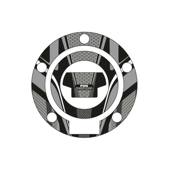 Protection bouchon de réservoir moto Puig RADIKAL Gris Yamaha