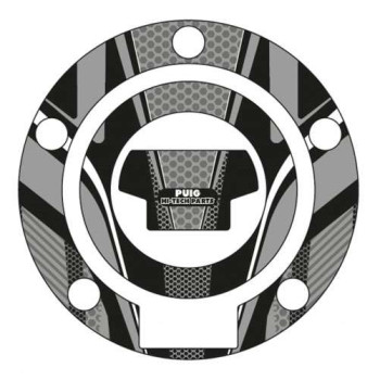 Protection bouchon de réservoir moto Puig RADIKAL Gris Yamaha