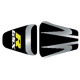 Housse de selle Bagster (2114F) Anthracite/Noir/Jaune Suzuki GSX1000R 01 Housse de selle Bagster (2114F) Anthracite/Noir/Jaune Suzuki GSX1000R 01