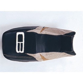 Housse de selle Bagster (2037F) Noir/Champagne/Havane/Lettres Blanches Honda CB500 95 Housse de selle Bagster (2037F) Noir/Champagne/Havane/Lettres Blanches Honda CB500 95