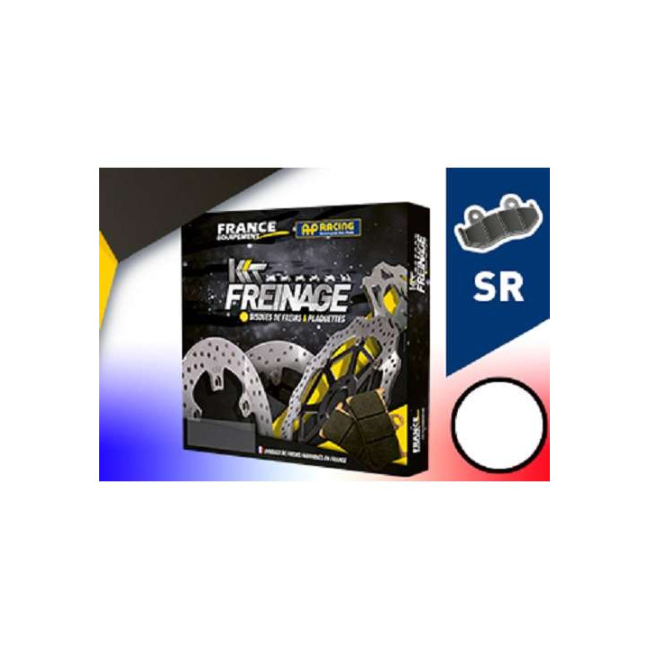 Kit freinage arrière FE disque rond + plaquettes AP Racing KTM Adventure/Super Adventure