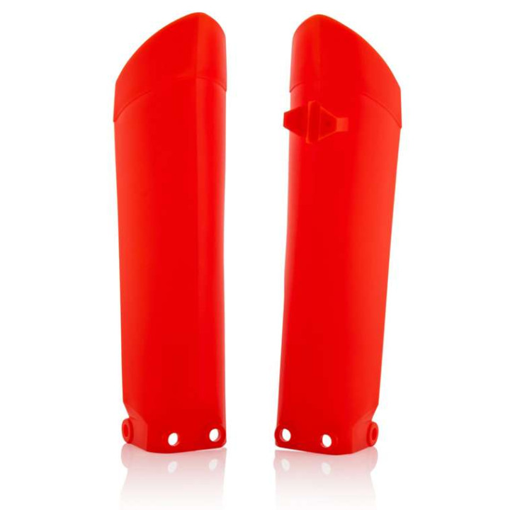 Acerbis KTM SX85 fluorescent orange fork protectors (0016894.014)