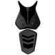 Housse de selle Bagster (2206B) Noir/Noir Mat/Lettres Anthracites Suzuki B-King 08-10