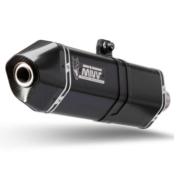 Silencieux homologué Mivv SPEED EDGE Inox noir (H.059.LRB) CRF1000L AFRICA TWIN Silencieux homologué Mivv SPEED EDGE Inox noir (H.059.LRB) CRF1000L AFRICA TWIN