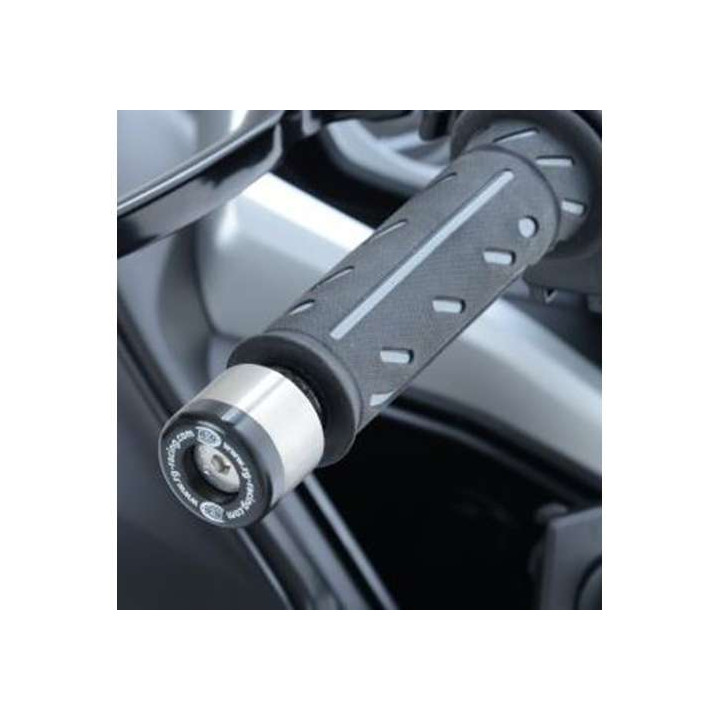 Embouts de guidon R&G (BE0083BK) Kawasaki Z650 VERSYS-X 300