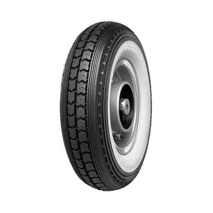 Front/rear tyre white Continental LB WW 3.50-8 46J Front/rear tyre white Continental LB WW 3.50-8 46J