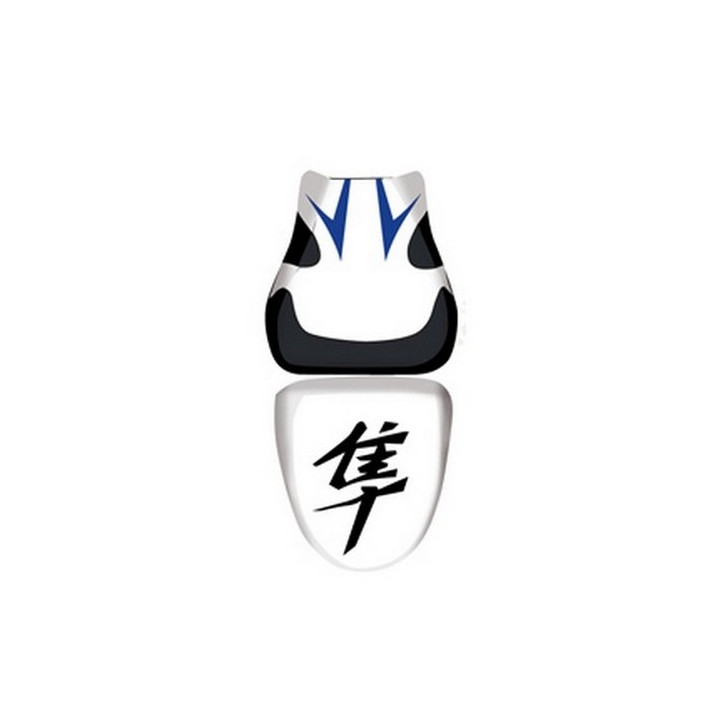 Saddle cover Bagster White/Gitane/Black/Black Letters Suzuki GSX1300R Hayabusa 09-11 Saddle cover Bagster White/Gitane/Black/Black Letters Suzuki GSX1300R Hayabusa 09-11