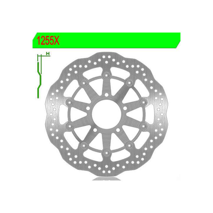 Front brake disc NG 1255X SPRINT ST 05-10