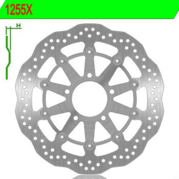 Front brake disc NG 1255X SPRINT ST 05-10