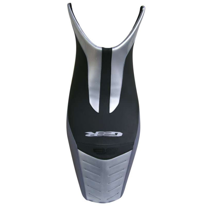 Saddle cover Bagster (2176LB) Steel/Black/Gris Metallise/Letters Grises Claires Suzuki GSR600 (Special Series Bagster) 06 Saddle cover Bagster (2176LB) Steel/Black/Gris Metallise/Letters Grises Claires Suzuki GSR600 (Special Series Bagster) 06