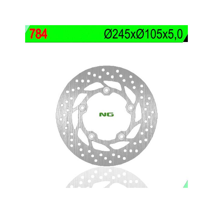 Rear brake disc NG 784 Yamaha FZ6/FZ1 MT-03 660cc