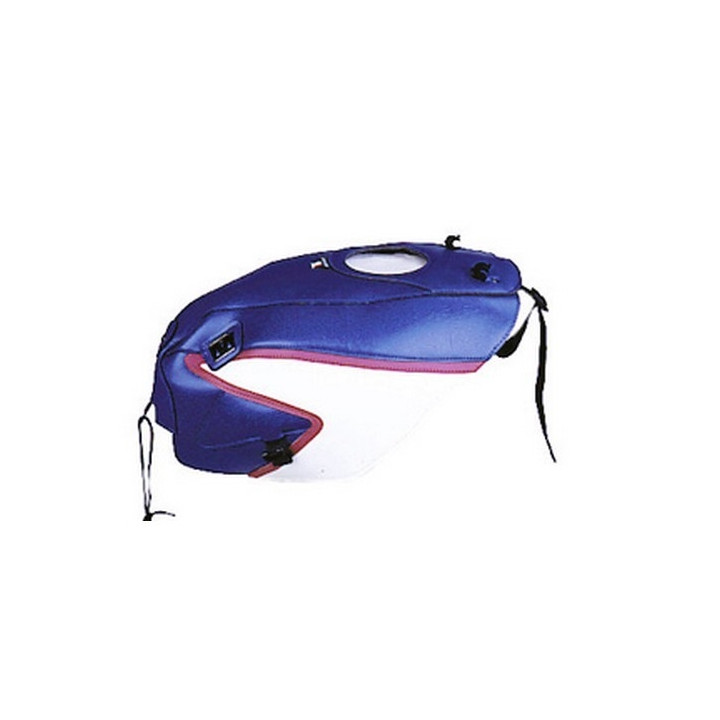 Tapis de réservoir Bagster bleu/blanc/z fuchsia (1222A) Kawasaki GPZ500 S