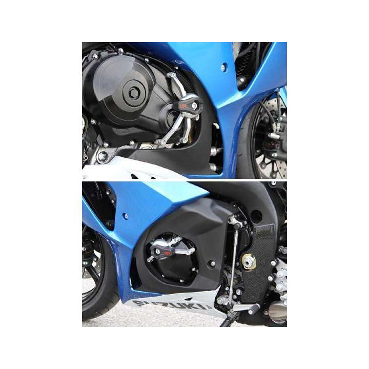 Kit fixation Crash Pad LSL Avec Platine Suzuki GSX-R1000 09-