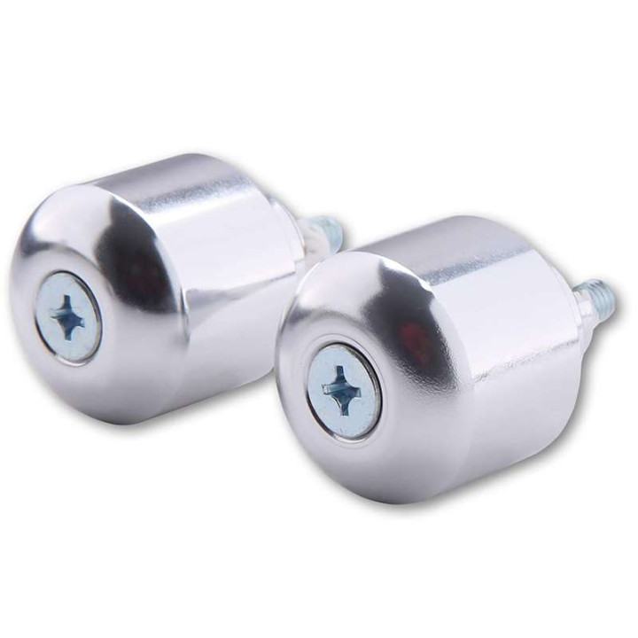 Embouts de guidon SHIN YO HONDA ARGENT