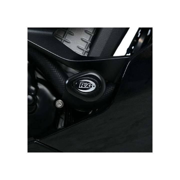 Tampons de protection R&G AERO Kawasaki ZX-6R (CP0457BL)